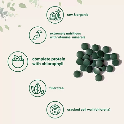 Chlorella spirulina tablets2
